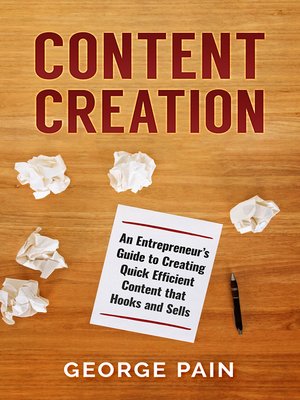 cover image of Content Creation
